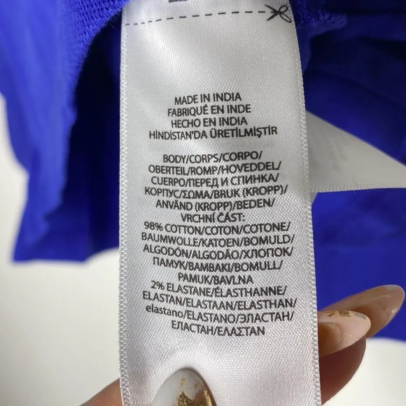 New Polo Ralph Lauren Royal Blue Long Sleeve Polo Shirt 5 - Picture 6 of 9